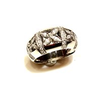 Ring Chimento Woman in White Gold Diamante 1A05535BB5140